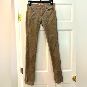 Uniqlo corduroy pants slim fit